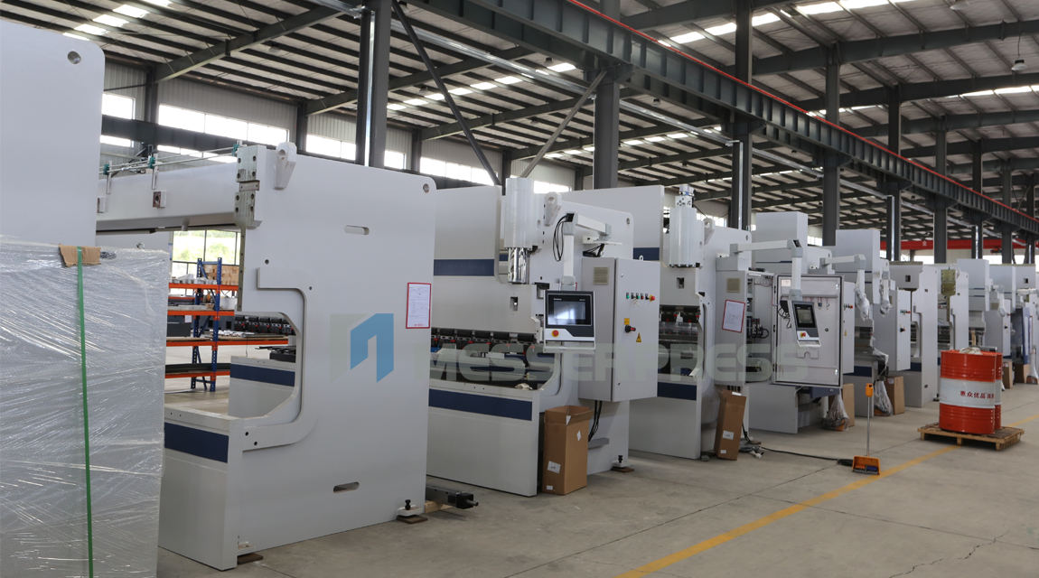 cnc press brake machine assembling