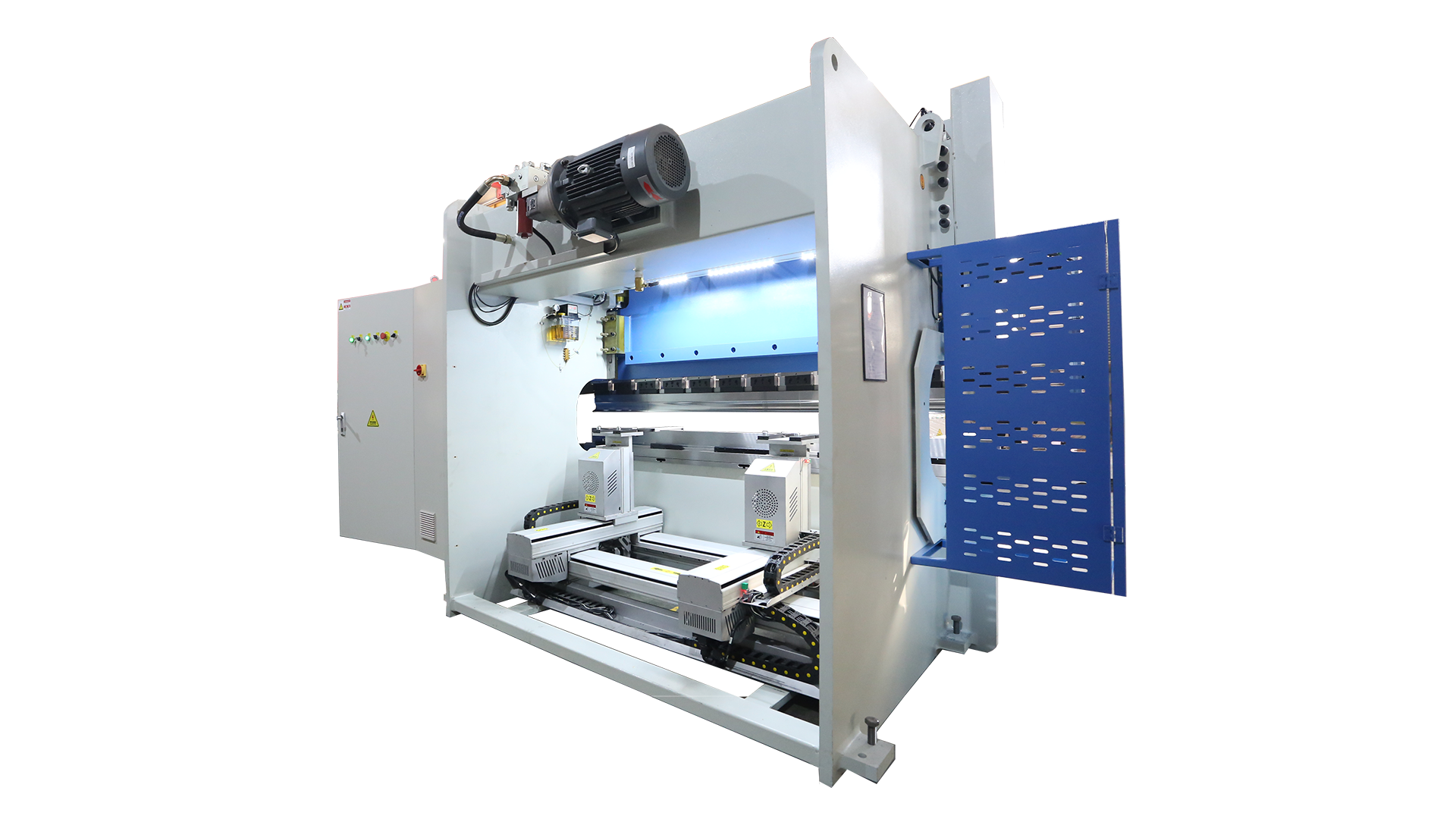 6 Axis 135T/3200 Hydraulic CNC Metal Press Brake Da66T 3D Controller