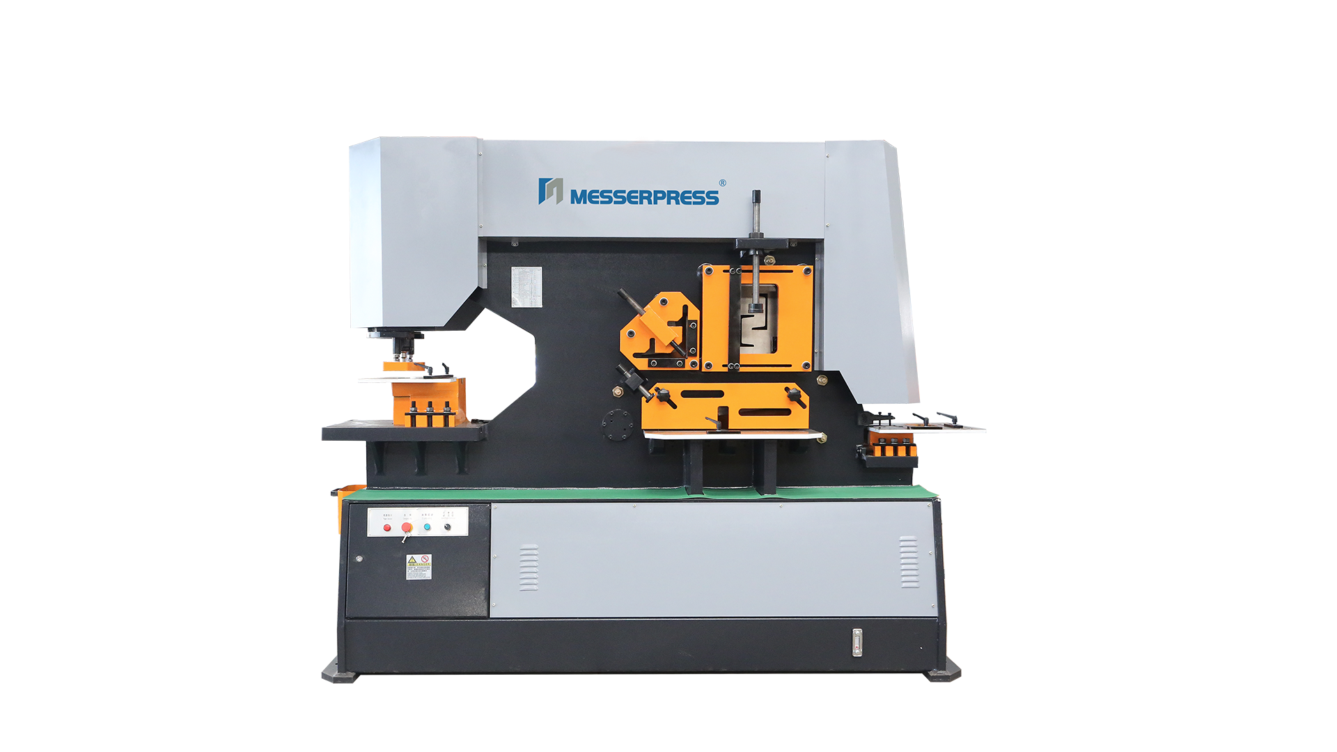 110ton Metal Sheet Press Corner Cutting Hydraulic Ironworker Punch Press
