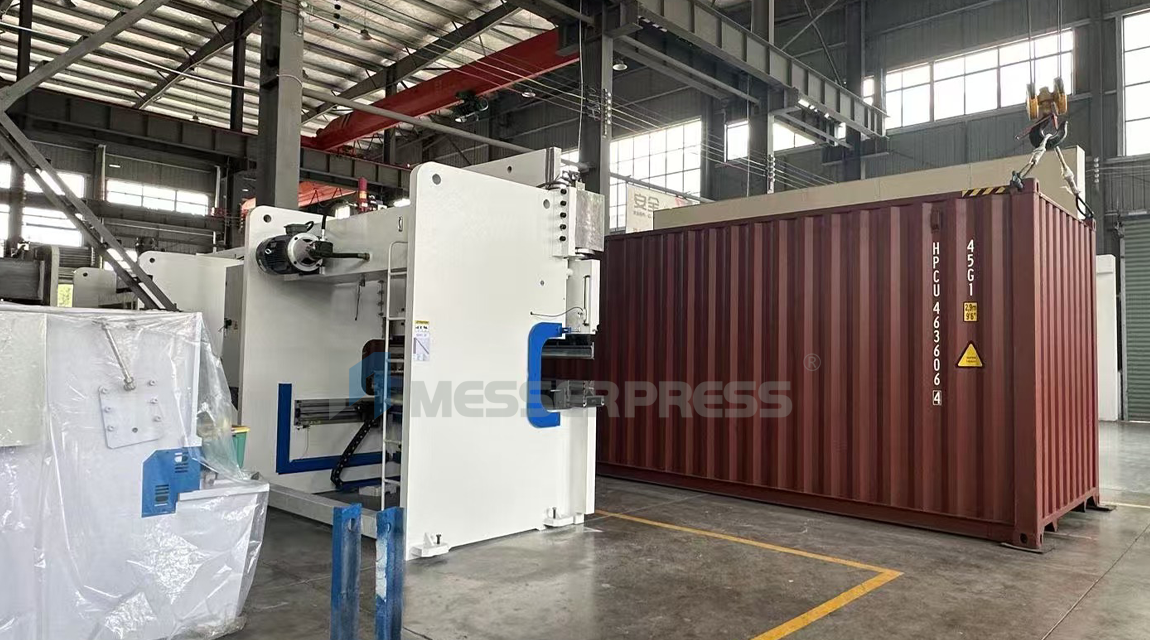 cnc press brake loading